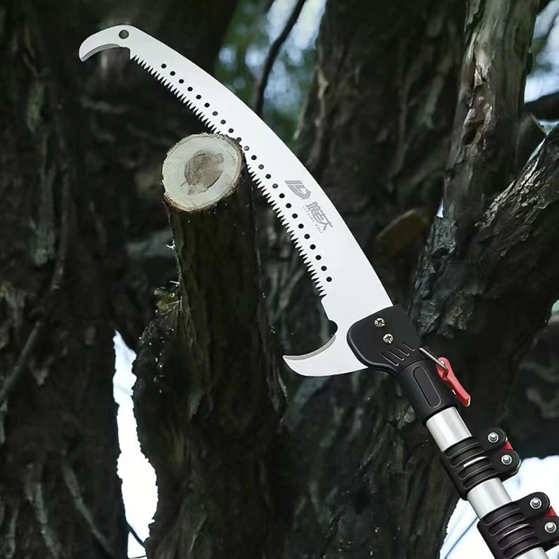 High Altitude Pruning Saw 3M Telescopic Rod Fruit Trees Pruner Hand Saw Gardening Professional Tree Branch Trimming Hand Tools