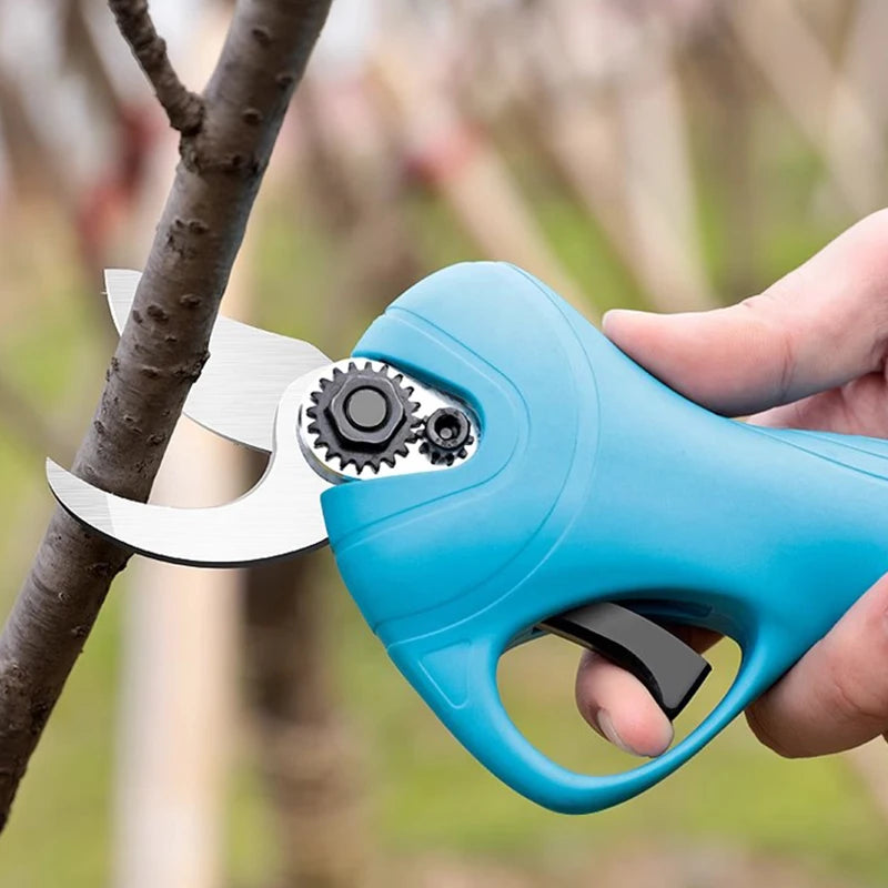Electric Pruning Shears Portable Rechargeable Trimming Tool Garden Pruning Fruit Trees Electric Scissors Household Cutting Tools