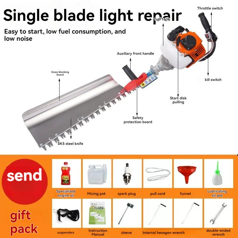 GasolineHedge Trimmer Hedge Trimmer Single And Double Leaf Hedge Trimmer Lightweight And Labor-saving Trimmer