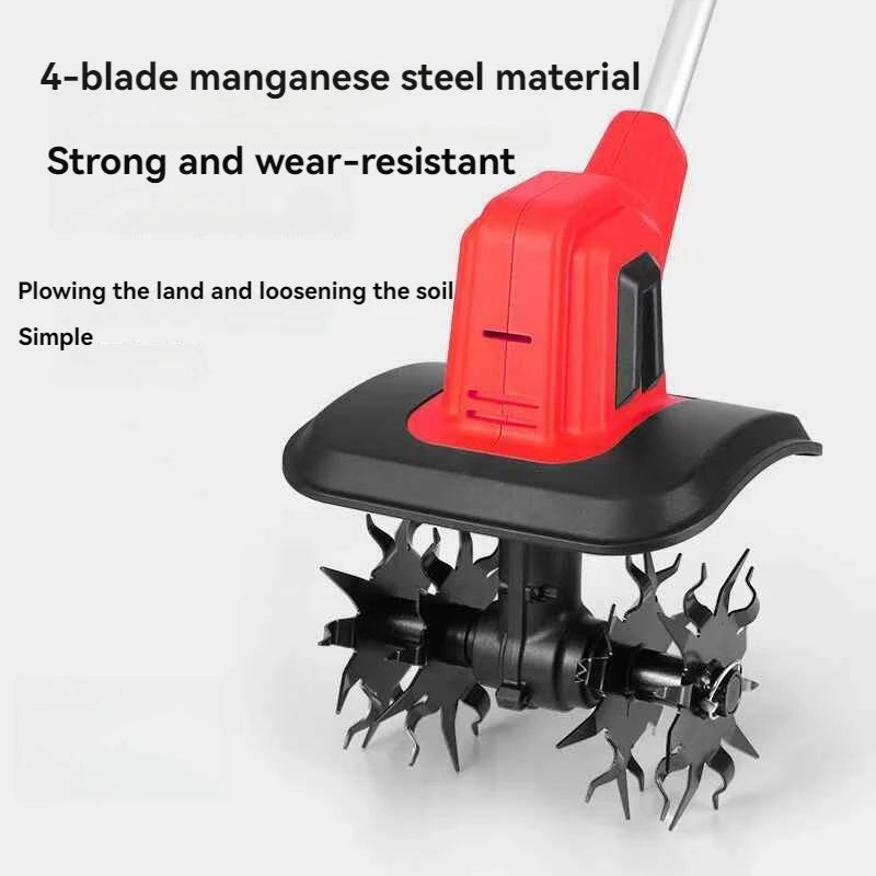 4-Blade Soil Loosening Machine Household Micro Tillage Machine Portable Soil Loosening Machine And Tillage Machine