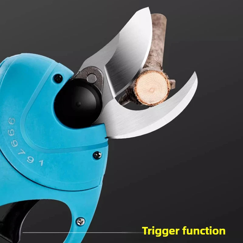 Electric Pruning Shears Portable Rechargeable Trimming Tool Garden Pruning Fruit Trees Electric Scissors Household Cutting Tools