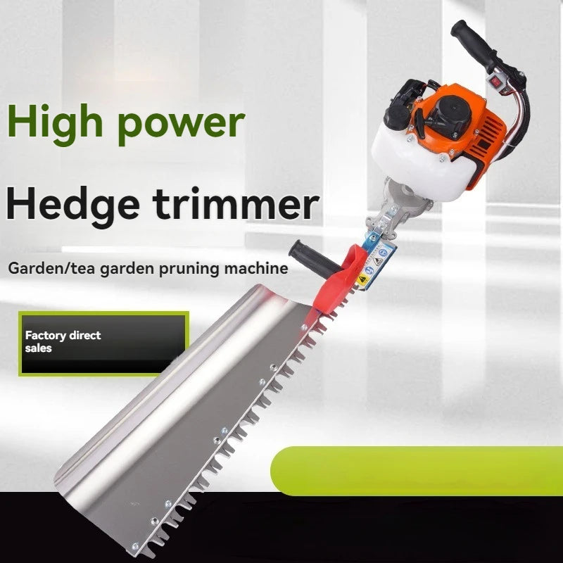 Green Hedge Machine Powered Tea Tree Pruning Machine, Tea Picking Specialized Green Garden Tools, Tea Leaf Cutting, Fe