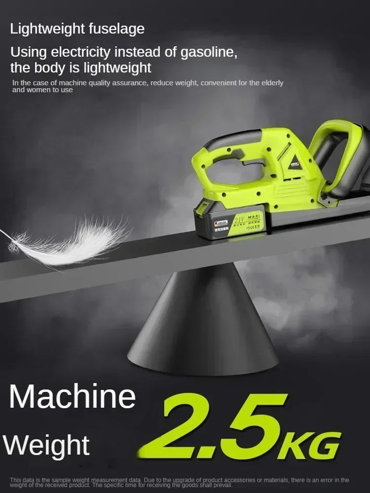 110V/220V High-Powered Electric Hedge Trimmer for Tea Tree Pruning and Gardening C