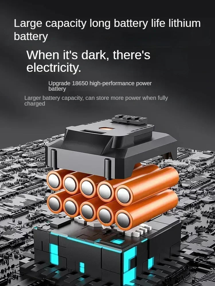 Electric Pruning Shears with Imported Lithium Battery for Fruit Trees, German Garden Tools with Rechargeable Battery